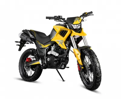 Motocicleta Barton Hyper 125cc, culoare negru galben, fara topcase