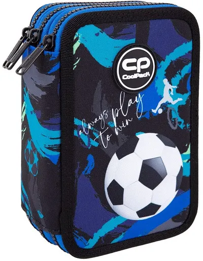 Penar cu accesorii Cool Pack Jumper 3 - Fotbal Navy