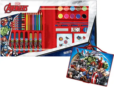 Set de pictură Disney - Avengers, 52 articole