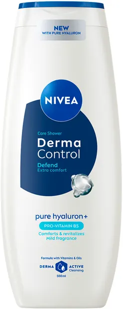 Nivea Derma Control Gel de duș Defend, 500 ml