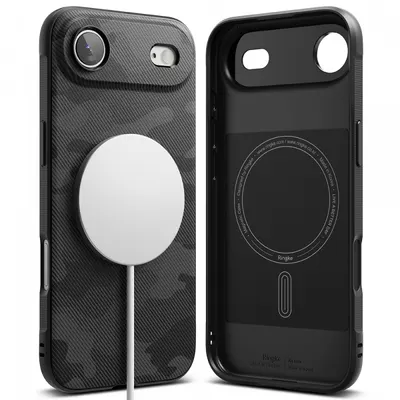 Husa MagSafe pentru Apple iPhone 17 Air, Ringke, Onyx, Camuflaj
