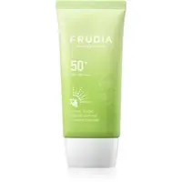 Frudia Sun Green Grape Sebum Control gel cu protectie solara hidratant pentru ten gras și mixt