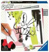 Set pictură după numere Ravensburger CreArt - Minnie Mouse