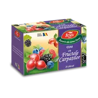 Ceai Fructele Carpatilor, 20 plicuri, Fares