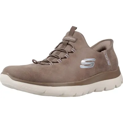 Pantofi Sport Skechers Model Summits-unknown Trai Slip-ins Culoare Maro