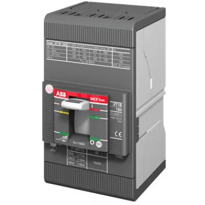 Intrerupator tip Usol 3P 100A XT1B 160 TMD 100-1000 3p F F Abb 1SDA066807R1