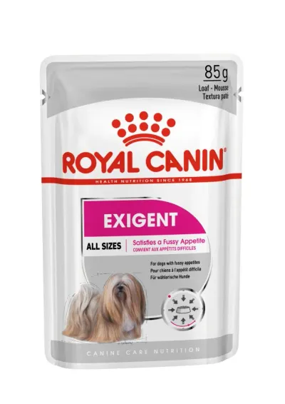 Royal Canin Exigent Adult hrana umeda caine, apetit capricios (pate) 85g