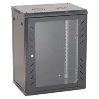 Rack perete 18U 19" 600x450, capacitate incarcare 80 Kg, negru - ASYTECH Networking ASY-18U-6045W