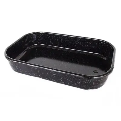 Tava pentru Copt Emailata, 40 x 27 cm, Perfect Home