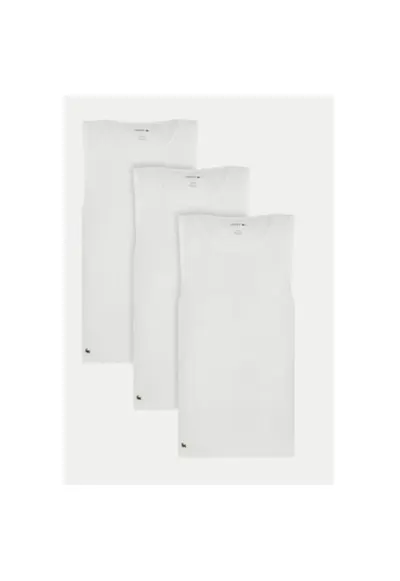 Set de 3 maiouri barbati TH9009 - Sintetic - L INTL - Alb