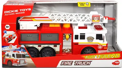 Jucarie pentru copii Dickie Toys Action Series - Masina de pompieri, 36 cm
