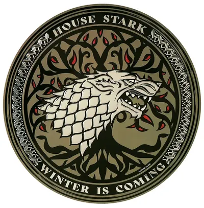 Poster din aluminiu Moriarty Art Project Television: Game of Thrones - Stark