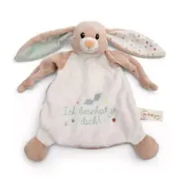 Jucarie paturica pentru bebelusi Nici Bunny Fela 25 x 25 cm