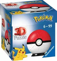 3D Puzzle Ravensburger din 54 de piese - Pokemon: Pokeball