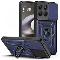 Husa pentru Motorola Moto G37 Power, Techsuit, CamShield, Albastra