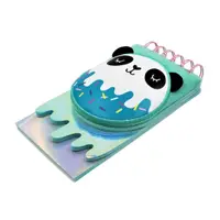 Carnețel verde, Panda cupă înghețată, 3D, 120 pagini