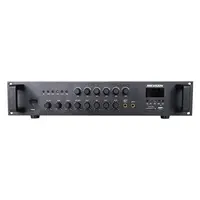Amplificator Analog, 120W, 6 zone, 2xAUX, EMC IN, 2xMic, Bluetooth, USB, SD Card, MP3 - HIKVISION DS-QAE0A120G1-VB6