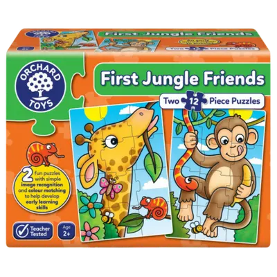 Puzzle Primii Prieteni din Jungla FIRST JUNGLE FRIENDS