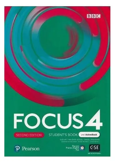 Focus 4 Student's Book and ActiveBook, 2nd edition (B2) - Paperback brosat