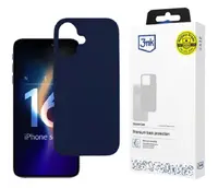 Husă 3mk - Silicone Case, iPhone 16 Plus, Dark Navy