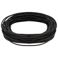 vidaXL Cord din Piele 1 Maro închis Ø1,5 mm x 5 m Piele
