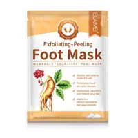 sosete Exfoliante cu Ginseng pentru Picioare, Reparare Profunda si Calcaie Fine