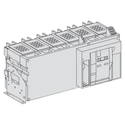 Intreruptor Auto Masterpact Nw40Bh1 -4000A -3 Poli -Fix -Fara Unitate Declansare