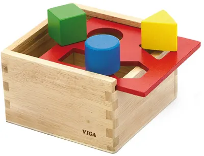 Sorter din lemn Viga - Forme geometrice