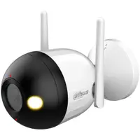 Camera WiFi exterior Dahua F4C-PV, 4MP, Smart Dual Light 30 m, AI persoane, Two-way talk, Alarma, Full-color, Microfon/difuzor, Slot microSD, IP67