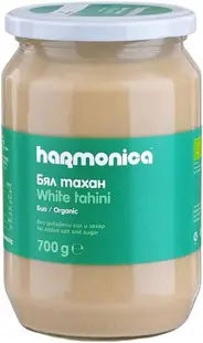 Tahini alb bio din susan, 700 g, Harmonica