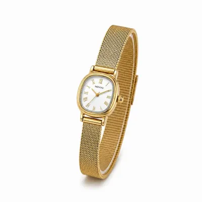 Ceas Vintage Love Gold Reglabil