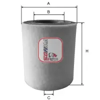 Filtru aer SOFIMA S 7A48 A