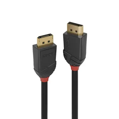 Cablu DisplayPort 16K60Hz v2.1 Black Line T-T 0.5m, Lindy L36515