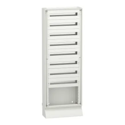 Carcasa de podea, PrismaSeT G Pack 250, L 600 mm, H 1680mm (8R si sosire), IP30, cu placi frontale, pentru dispozitive modulare