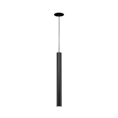 Lampa suspendata, lustra HELIA 40 Pendant, black pendant, LED, 3000K, round, black, flat canopy, 9W