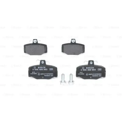 Set placute frana, frana disc BOSCH 0 986 460 993