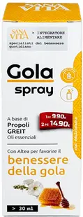 Sanavita Gola Spray pentru gât, 30 ml, Paladin Pharma