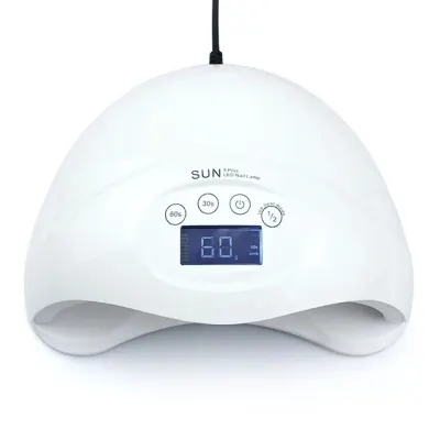 Lampa LED/UV SUN5 Plus Professional – 48W, Tehnologie Dual Light si Display Digital