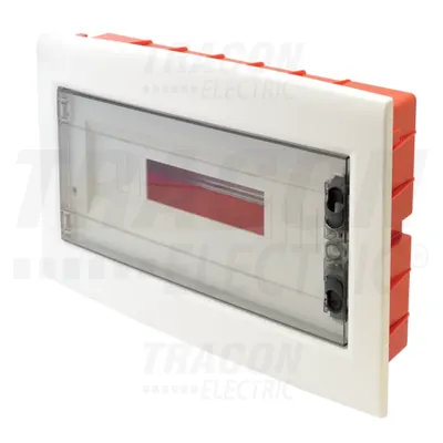 Cutie de distributie ST, usa fumurie plana EDSS-18/1 1×18 (18) modul, IP40, (H×W×D=270×440×85 mm)