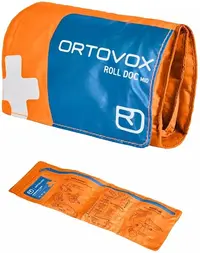Trusa de prim ajutor Ortovox - First Aid Roll Doc Mid, portocalie