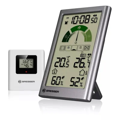 Statie meteo Bresser VentAir V 7007404, termometru, higrometru, senzor pentru calitatea aerului