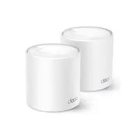 Sistem Mesh Gigabit dual-band WiFi 6 TP-Link Deco X50, 2.4-5 GHz, 2402 Mbps, 150 dispozitive, 2 bucati