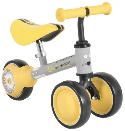 Bicicletă de echilibru pentru copii Byox - Wee, galben
