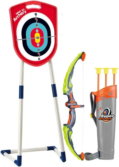 Set de joacă King Sport – Arbalet luminos cu țintă