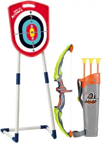 Set de joacă King Sport – Arbalet luminos cu țintă