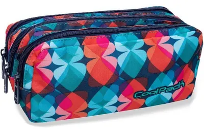 Penar școlar dreptunghiular Cool Pack Primus – Magic Leaves, cu 3 compartimente