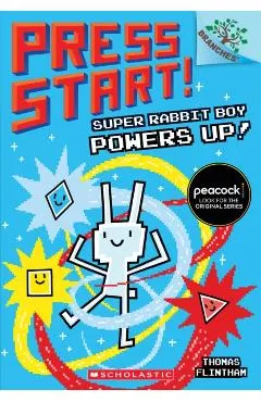 Super Rabbit Boy Powers Up! a Branches Book (Press Start! #2), Volume 2