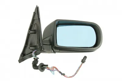 Oglinda laterala Dreapta (electric Nu, asferice, incalzita, albastru, pliabil electric) potrivit BMW 5 (E39) -05.04