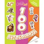 Masha si Ursul. 100 de autocolante. Prieteni nazdravani