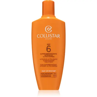 Collistar Special Perfect Tan Intensive Ultra-Rapid Supertanning Treatment crema pentru bronzat SPF 6 200 ml